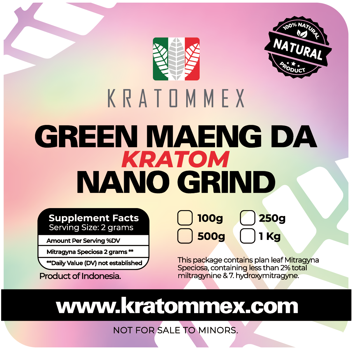 Green Maeng Da - Nano Grind
